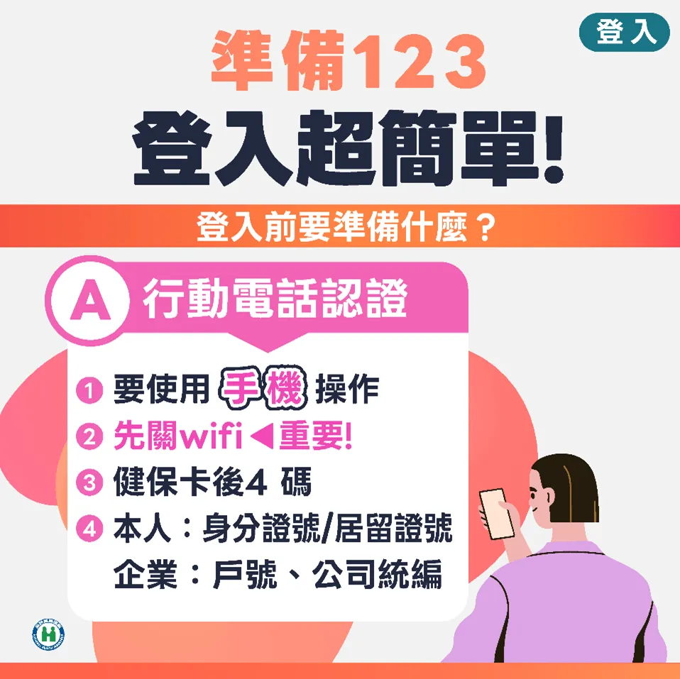 健康幣登入。(圖/取自衛生福利部)