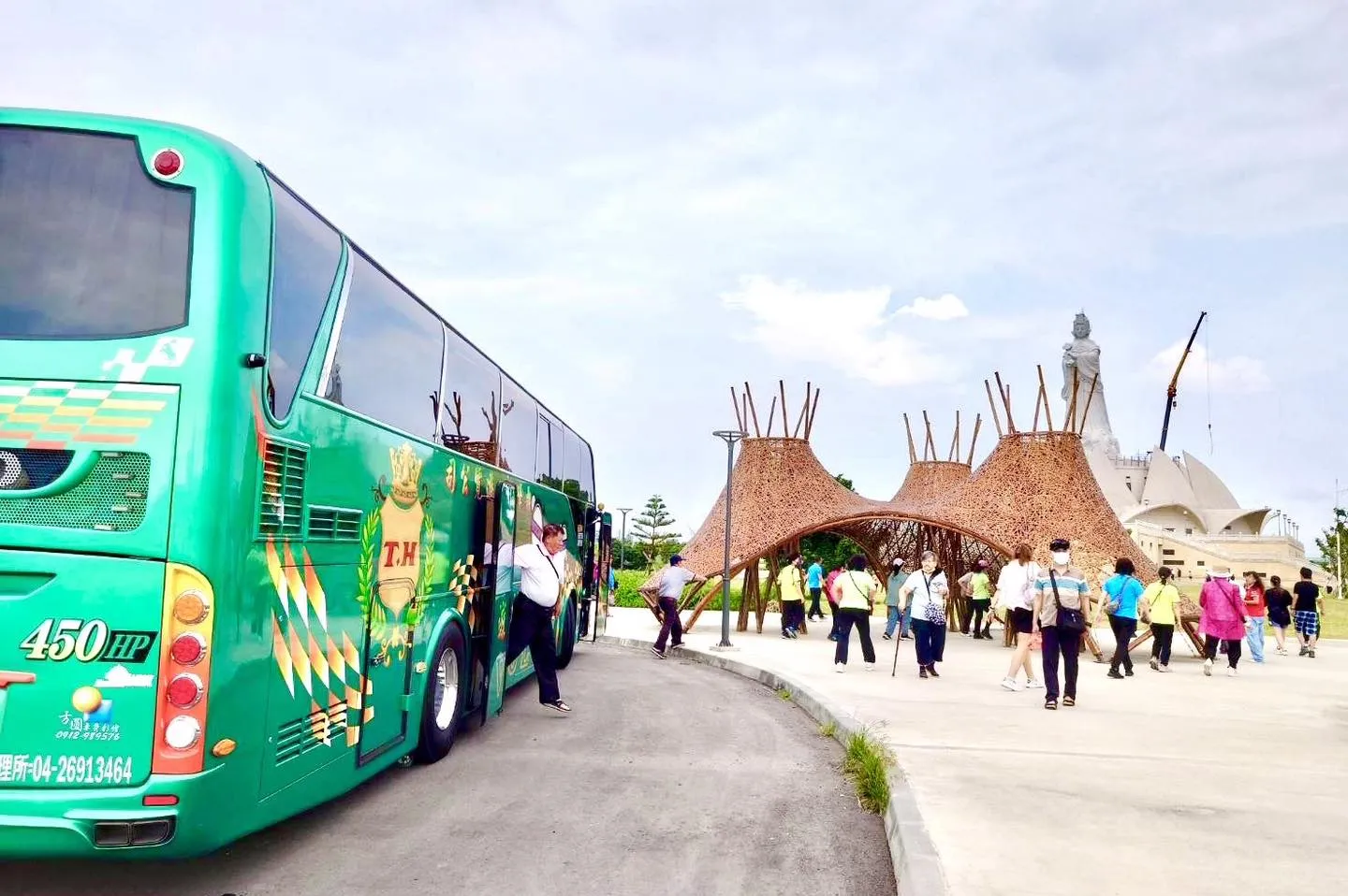 大安媽祖文化園區。(圖/取自台中觀光旅遊局)