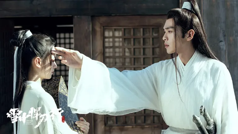 騰訊近年「最高熱度」陸劇排行TOP6:張若昀、李庚希《雪中悍刀行》(圖/取自微博)