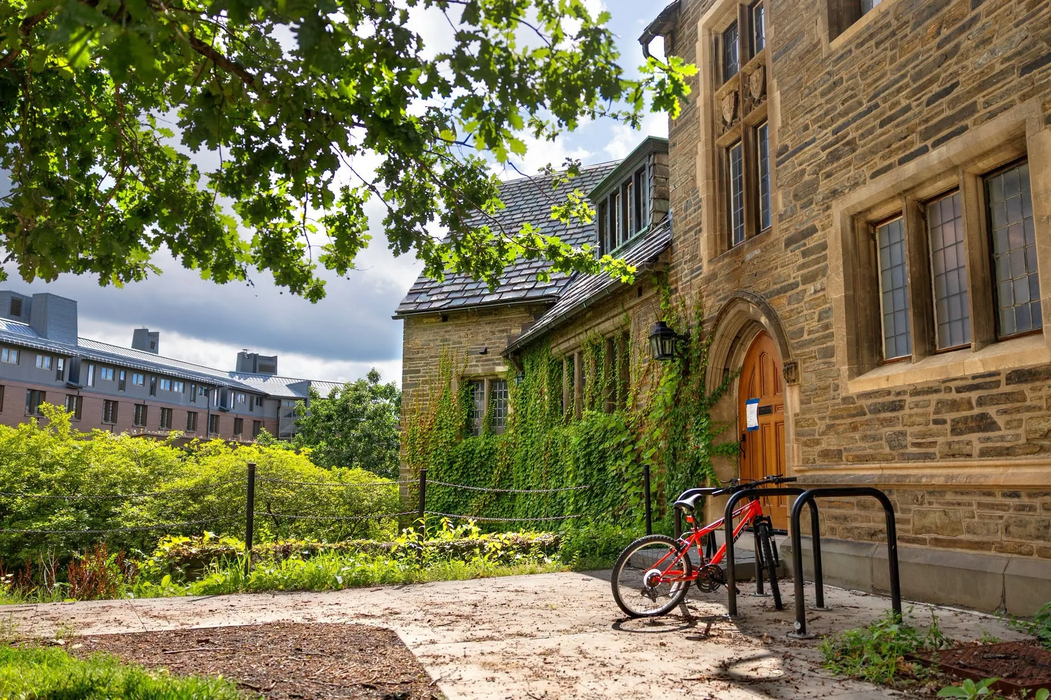The Cornell University campus in Ithaca, New York.