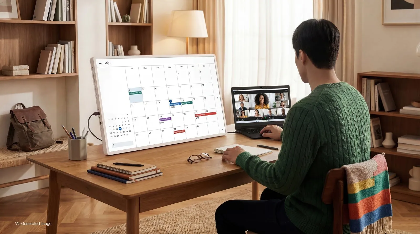 LG StanbyME 2 Max可移動、可拆卸設計,靈活融入不同居家情境