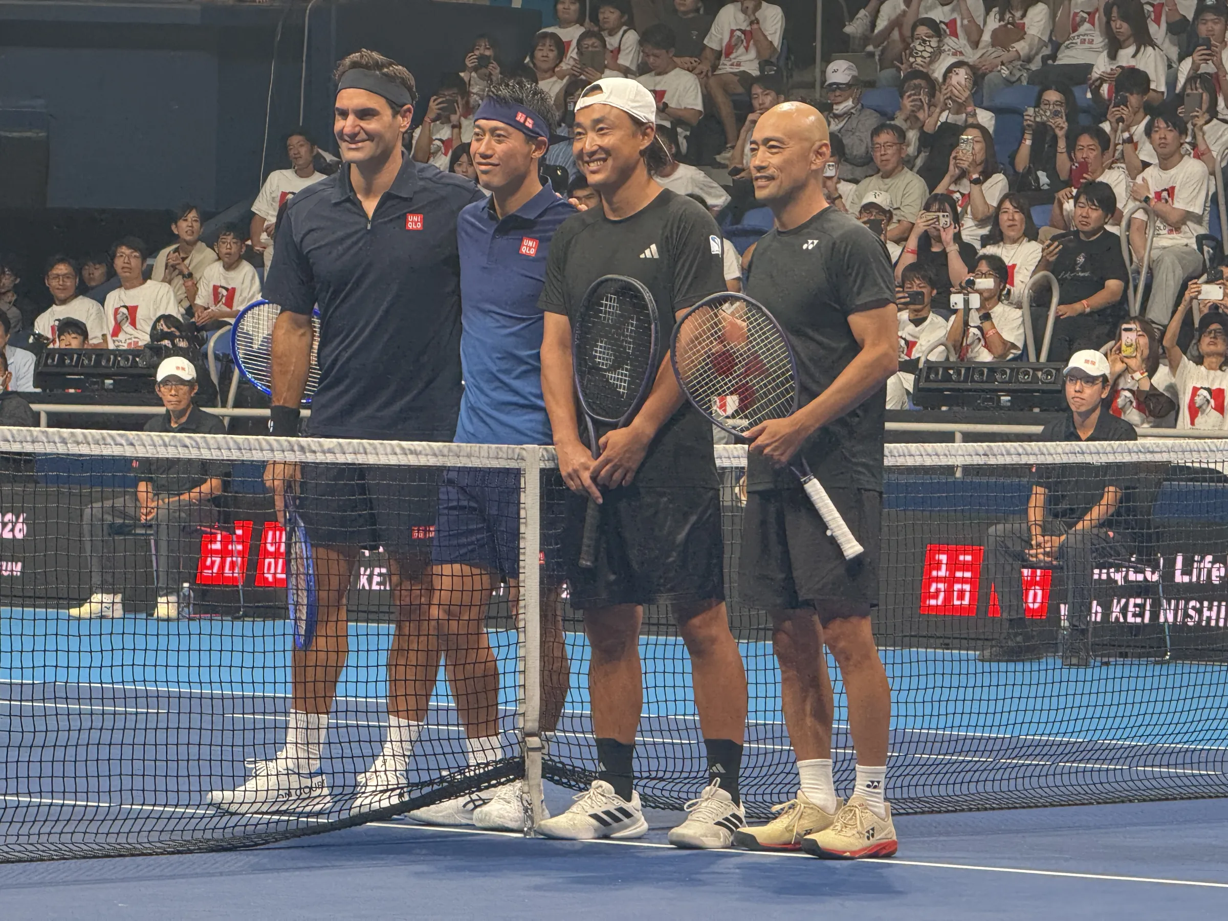 ユニクロ合同会見でフェデラー氏らが錦織圭の引退を祝福し、対戦の記憶や黄金時代の重責、未来への提言に至るまで熱く語り合った。黃信維