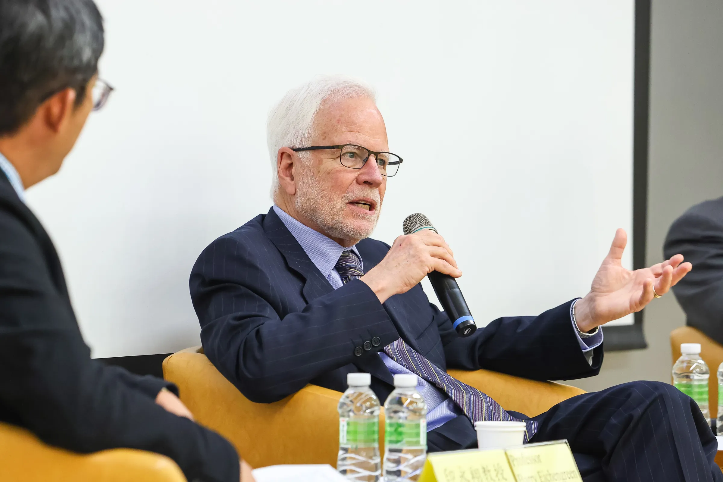 20261015-美國加州大學柏克萊分校特聘教授艾肯格林(Barry Eichengreen)15日出席亞太政經研究協會「美元霸權與亞太博弈」論壇。(顏麟宇攝)