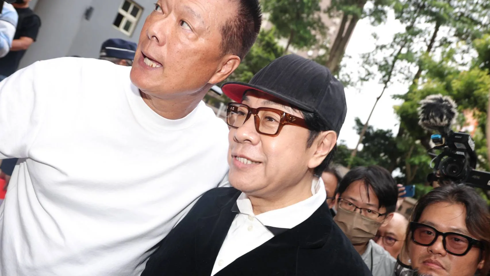 20261026-藝人蔡康永今(26)日現身台北市長蔣萬安競總成立大會。(顏麟宇攝)