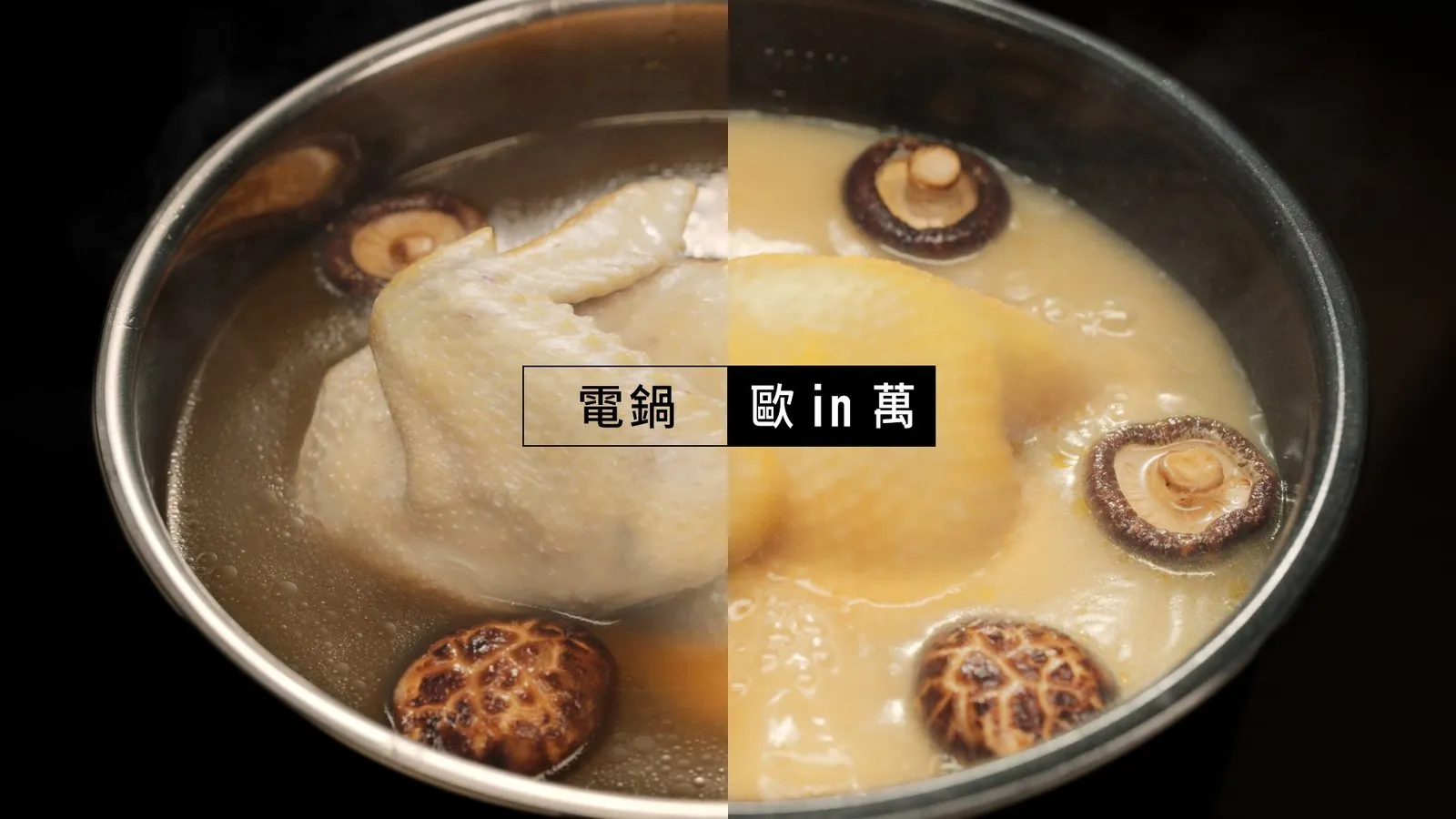 「歐in萬」系列獨家雙重脈衝科技經SGS實測,營養釋放效果能提升2.2倍;相較傳統爐火烹煮,肉類軟嫩度亦能提升28%、多汁度提升13%