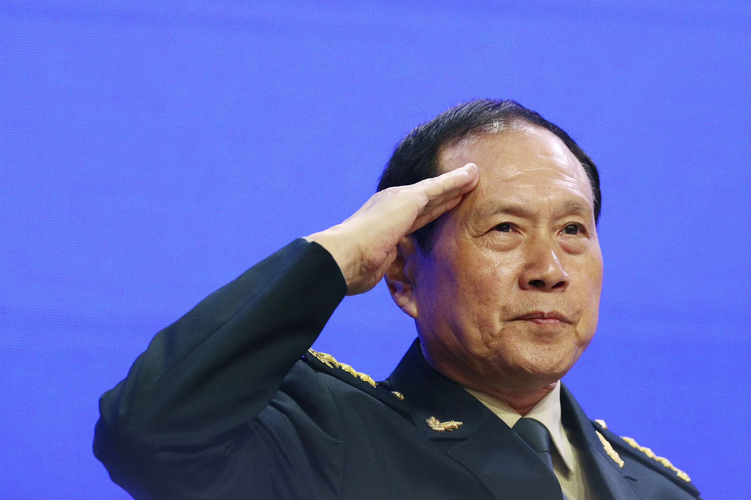 新加坡「香格里拉對話」,中國國務委員兼國防部長魏鳳和(AP)