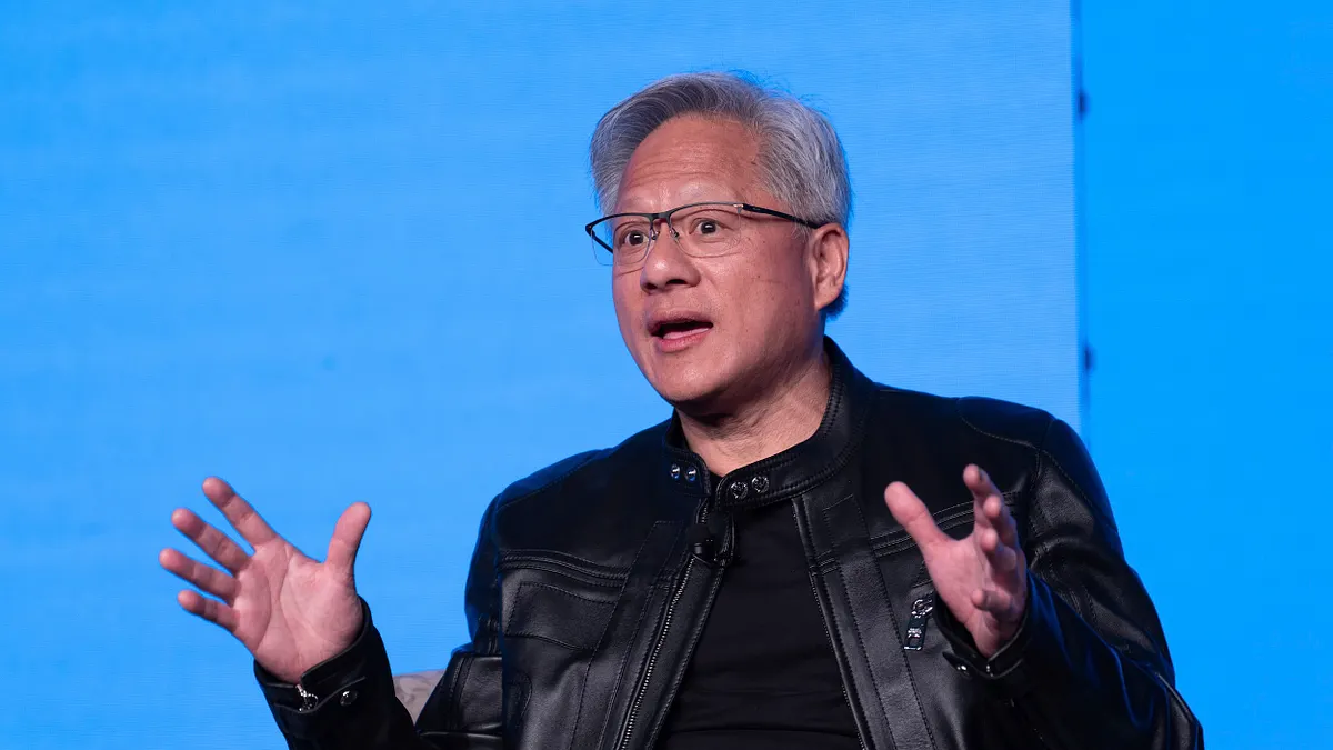 輝達(NVIDIA)執行長黃仁勳。(美聯社) 輝達(NVIDIA)執行長黃仁勳。(美聯社)