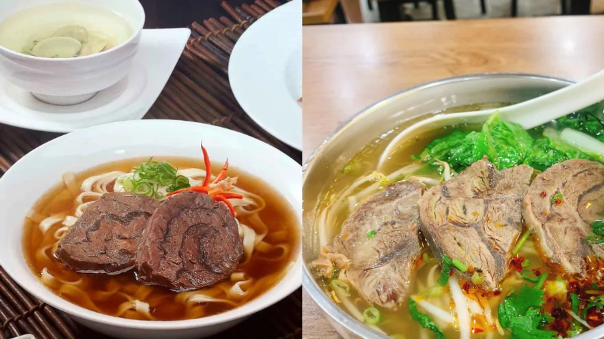 牛肉麵是台灣最受歡迎的美食之一,是一道不分年齡段都喜愛的麵食,跟著這篇整理出的雙北特色牛肉麵店家一起去嚐鮮吧!(圖/取自天下三絕麵食館、齊媽媽雞湯麵牛肉麵臉書粉絲專頁面) 牛肉麵是台灣最受歡迎的美食之一,是一道不分年齡段都喜愛的麵食,跟著這篇整理出的雙北特色牛肉麵店家一起去嚐鮮吧!(圖/取自天下三絕麵食館、齊媽媽雞湯麵牛肉麵臉書粉絲專頁面)