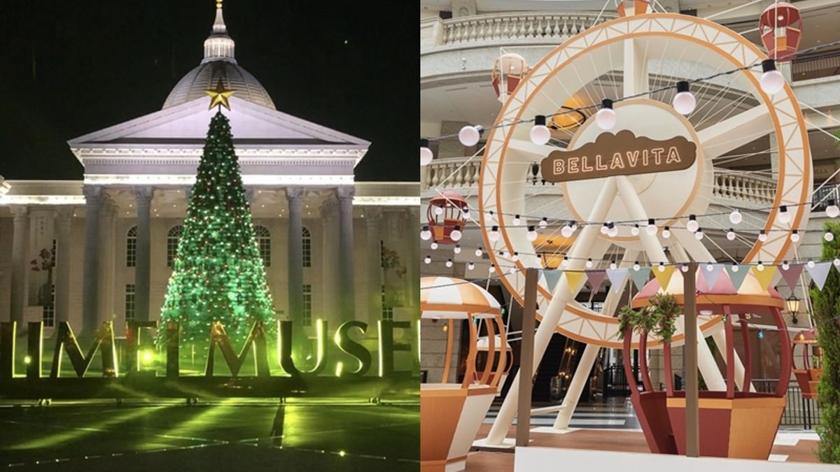 耶誕佳節會出現的美麗「燈光造景」,英文要怎麼說呢?