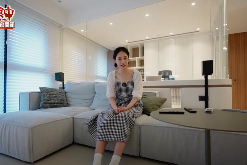 北漂10年!YouTuber千千在台北買房,開箱新家「透明書房、升降式中島」裝潢超美 - 風傳媒