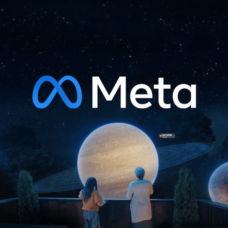 Facebook 改名 Meta,宣告元宇宙及 Web 3.0 世代的來臨(圖/取自 Meta 臉書)
