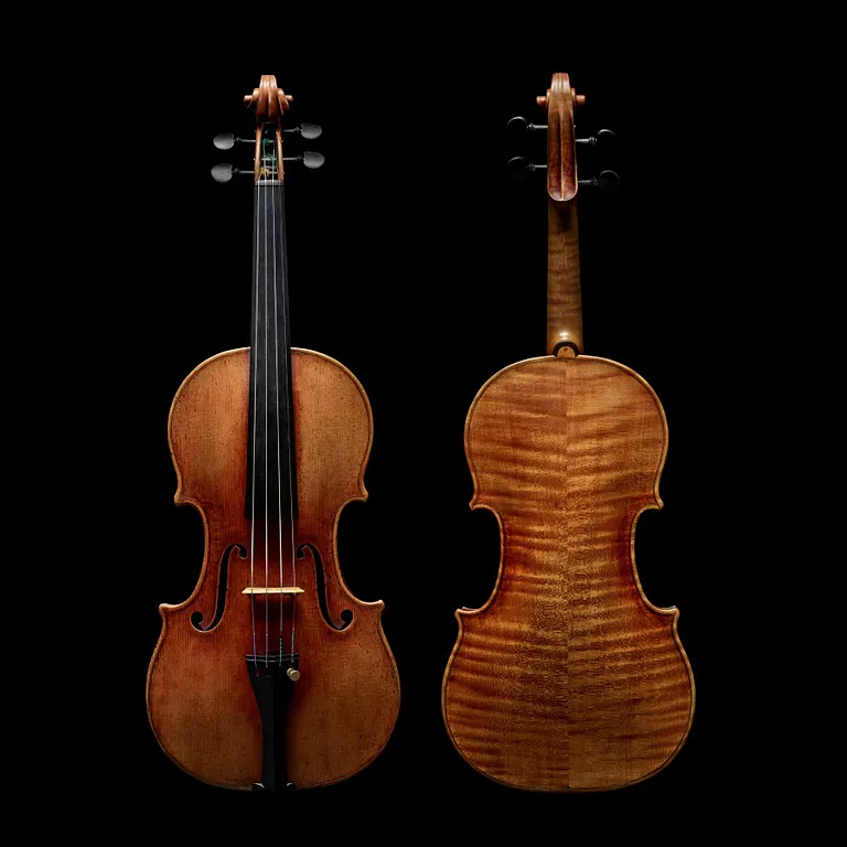即將進行拍賣的史特拉底瓦里琴「Joachim-Ma Stradivarius」,有機會挑戰史上最高價紀錄。(翻攝自蘇富比)