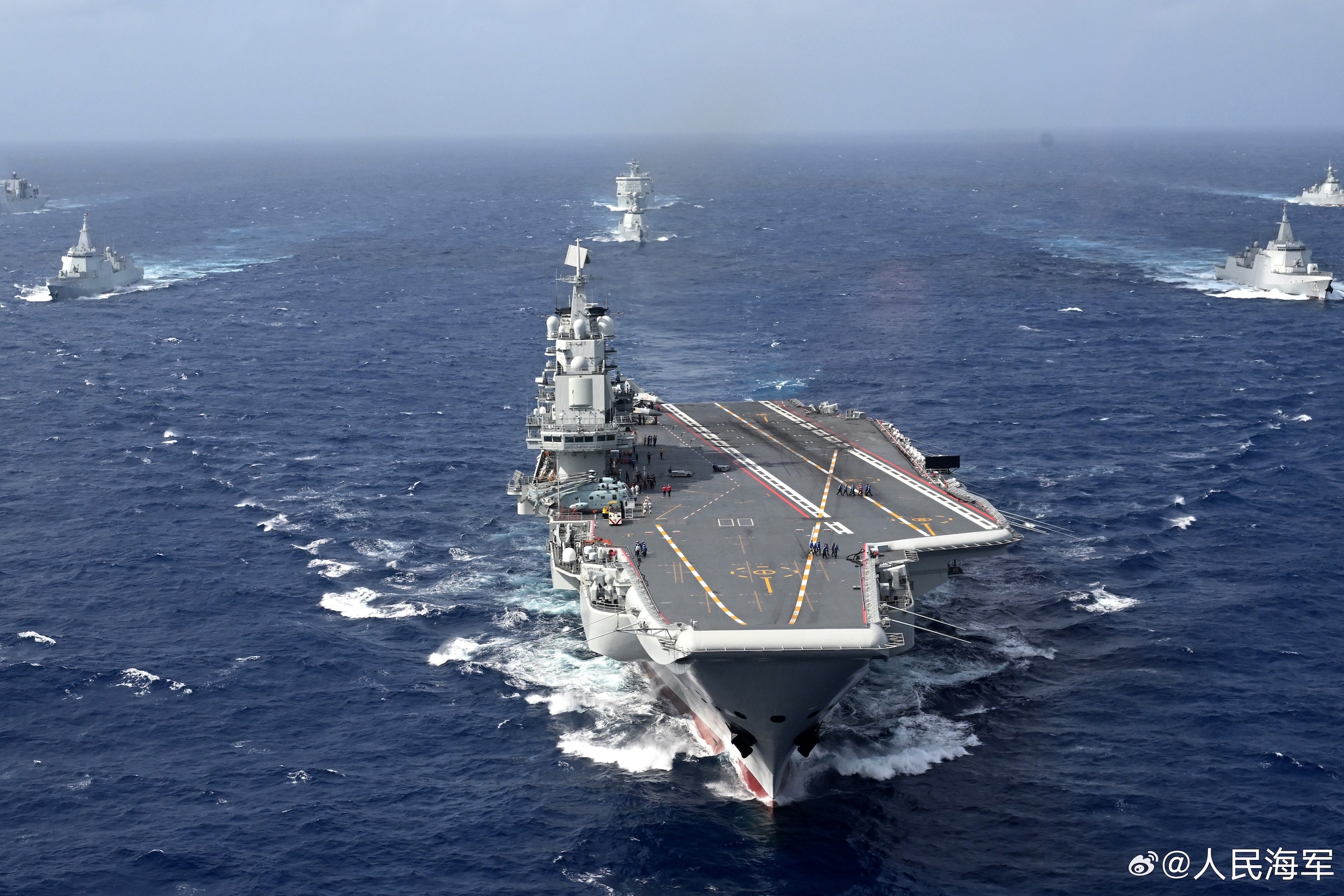 陸文浩の視点：中国人民解放軍海軍の対台湾軍事演習における兵力展開の