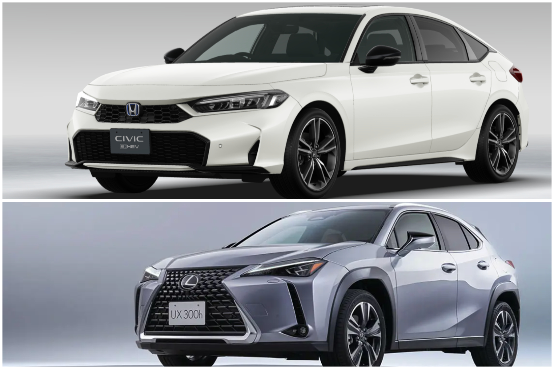 風汽車購車指南】Lexus UX 300h 比Honda Civic e:HEV 高級？其實配備輸一截！兩大日系油電車怎麼選才聰明？ | 陳宏軒|  風生活- 風傳媒