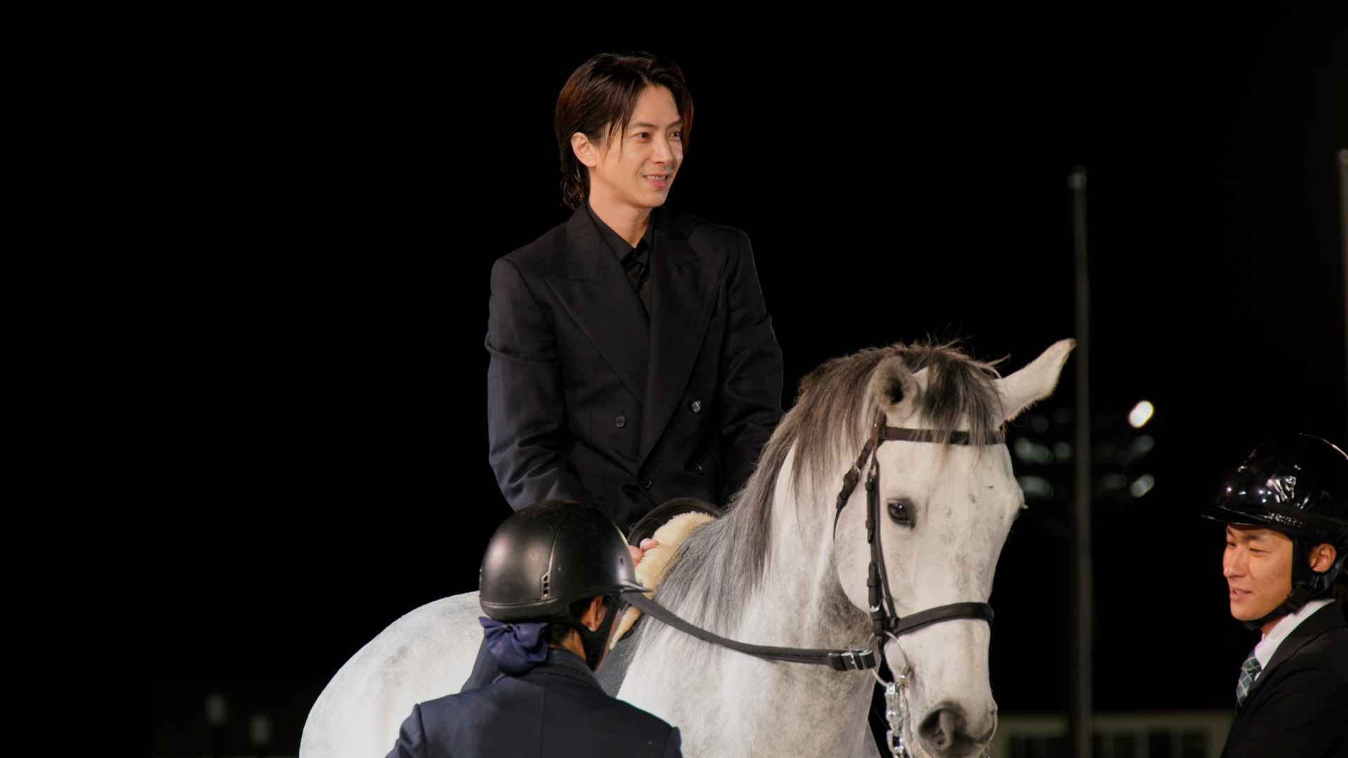 山下智久、地元・船橋に凱旋！船橋競馬新アンバサダー就任、名馬ミュー 