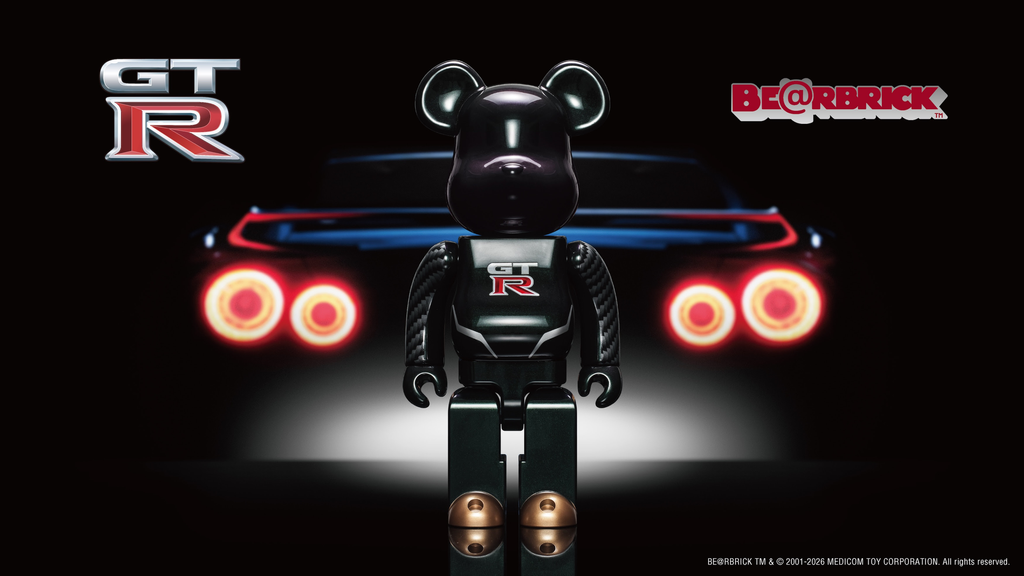 日産自動車が「NISSAN GT-R BE@RBRICK 100% & 400%」を7月2日より数量